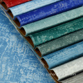 Meuble tissu tissu de tissu en cuir pour meubles